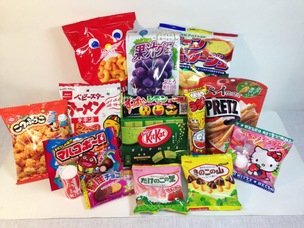 Japanese snacks