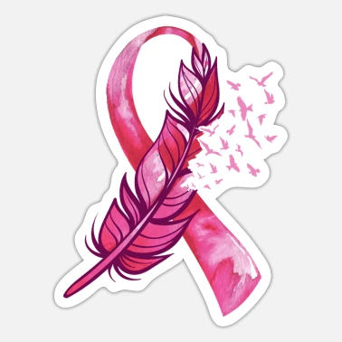 Ribbon Woman Breast Cancer SVG