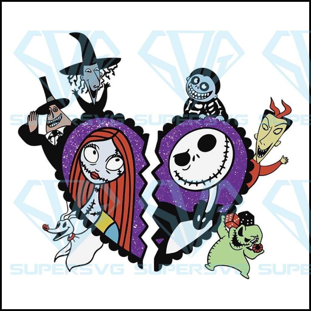 THE NIGHTMARE BEFORE CHRISTMAS SVG
